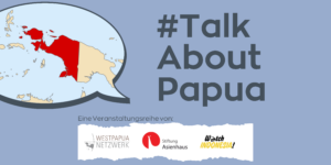 #TalkAboutPapua Logo