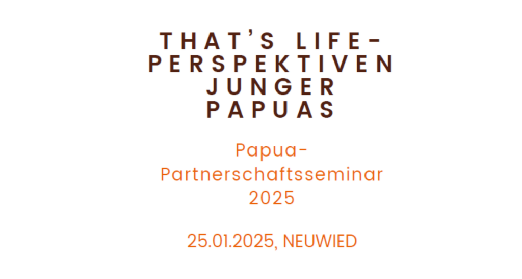 Papua-Partnerschaftsseminar 2025