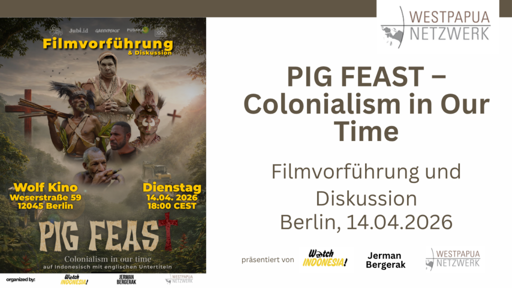 Filmvorführung und Diskussion: PIG FEAST – Colonialism in Our Time